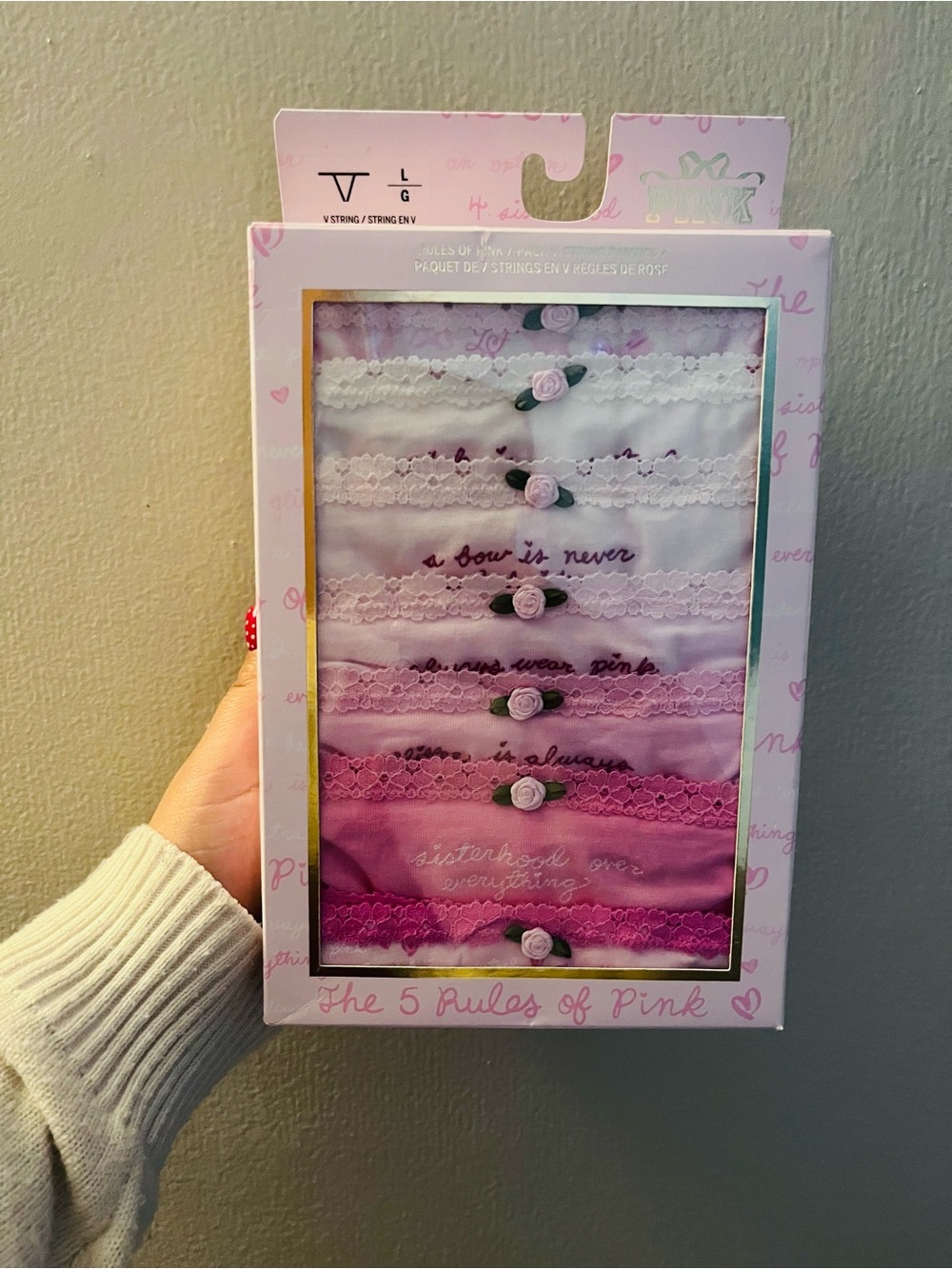 PINK x LoveShakeFancy: The 5 Rules of Pink Underwear– Pink Ombre Design